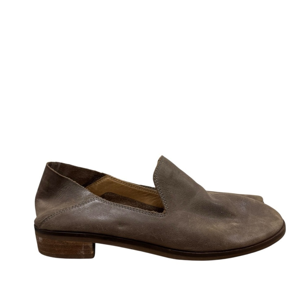 Lucky Brand Dark Brown‎ Ellanzo Leather Slip On Loafers 8
